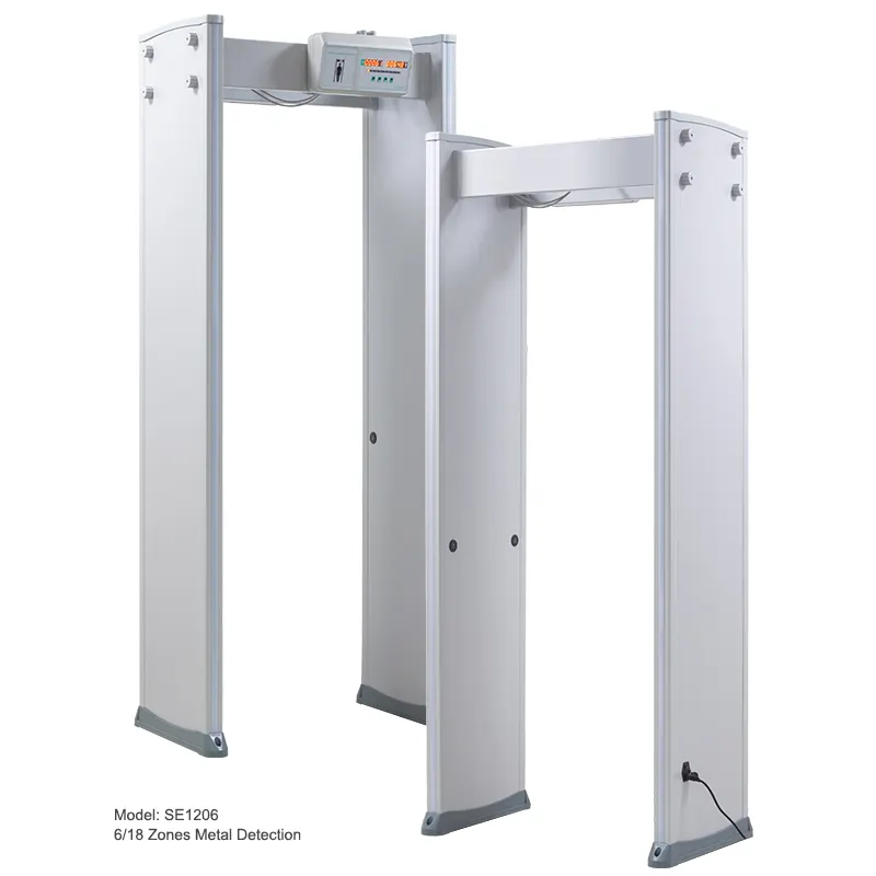 Cadre de porte de sécurité Safeagle Fabricant de détecteur de métaux d'arche de visite multizone