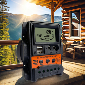 <strong>LCD</strong> <strong>Display</strong> Manual <strong>Solar</strong> Charge <strong>Controller</strong> <strong>Pwm</strong> 30A 12V 24V - Product Image 1