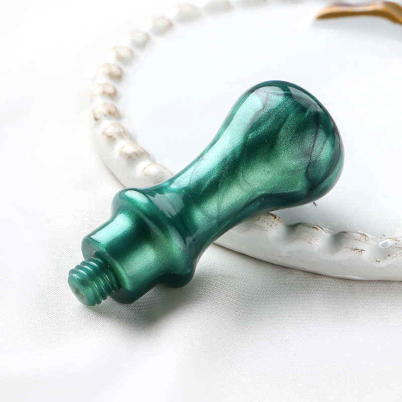 Emerald Green Glitter Handle with Sealing Wax