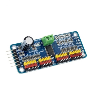 PCA9685PW 16-Channel 12-Bit PWM Servo Shield Driver I2C Interface Module High Precision for <strong>Raspberry</strong> <strong>Pi</strong> for Servo <strong>Control</strong>