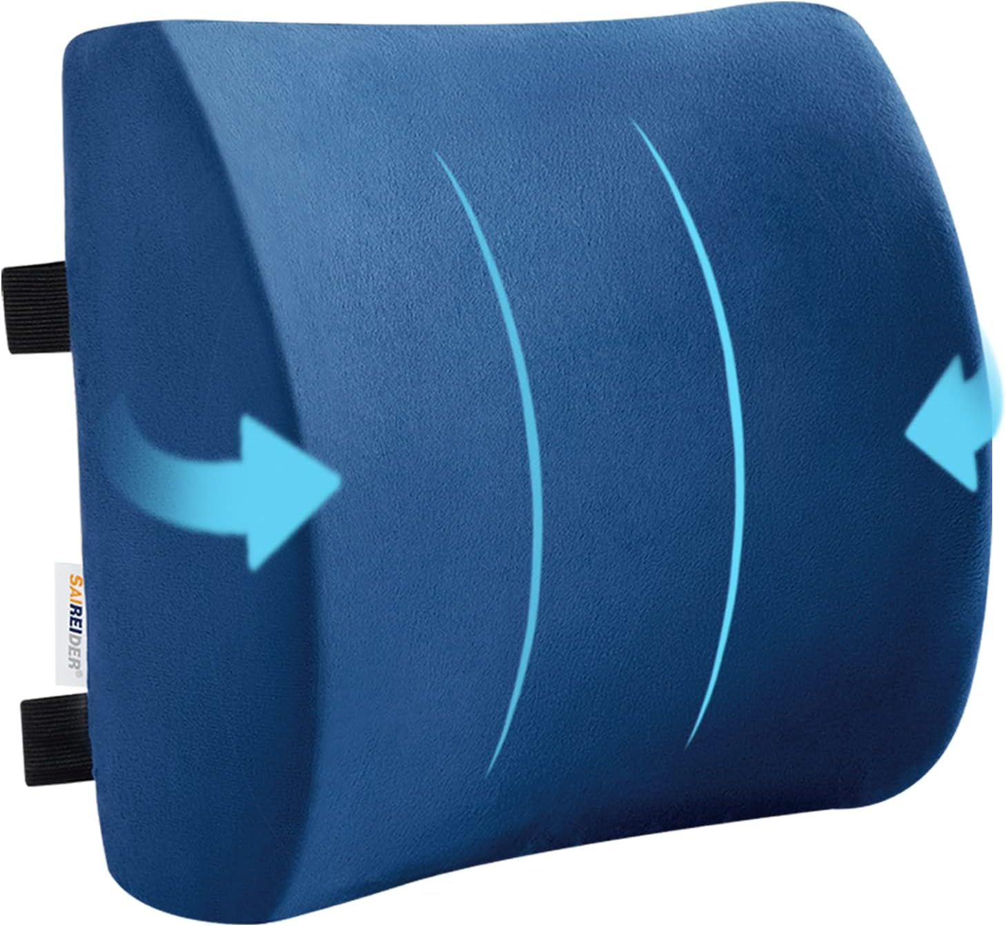 Coussin lombaire - bleu marine