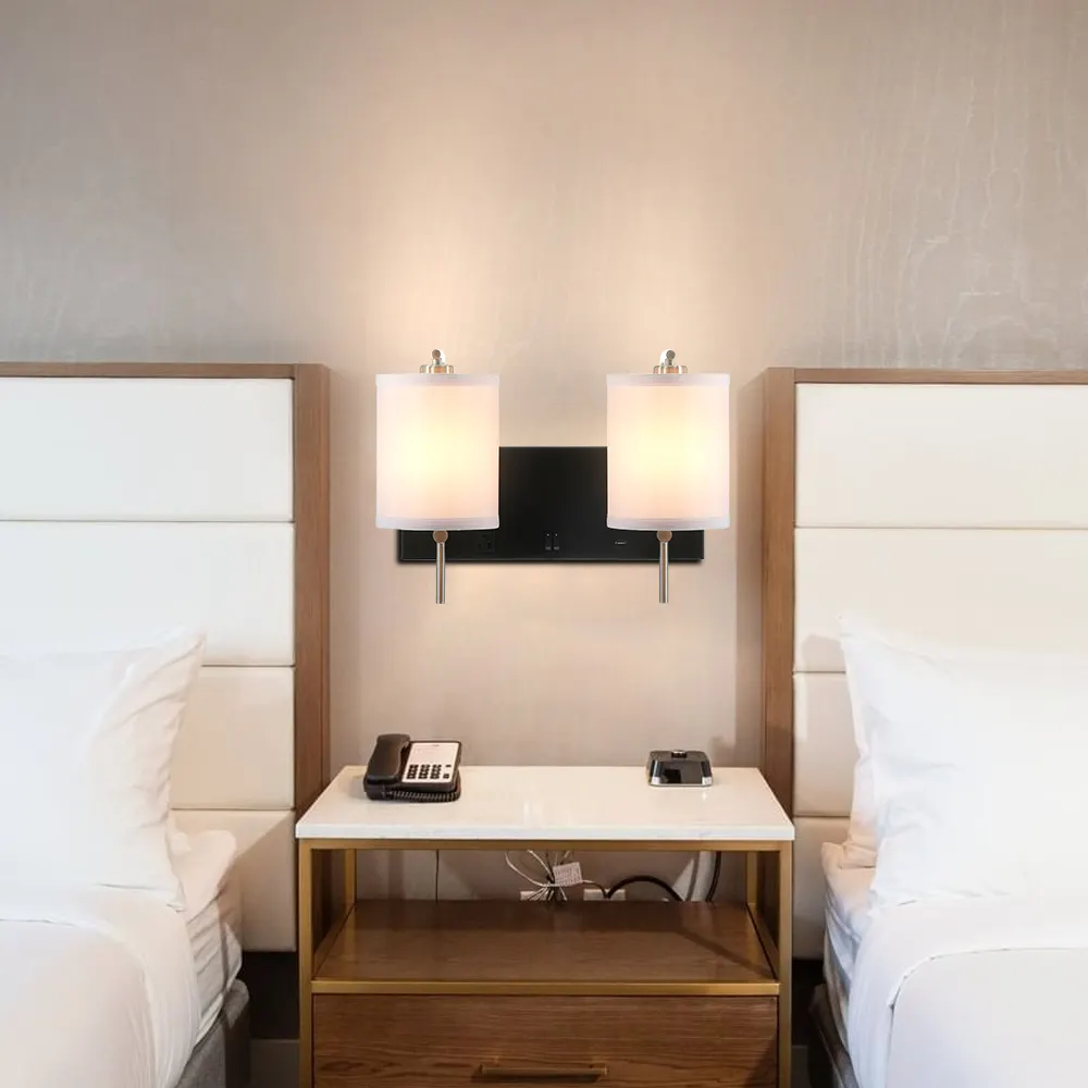 침대 옆 실내 점화 벽 빛 온난한 침대 빛 개인화된 침실 호텔 램프