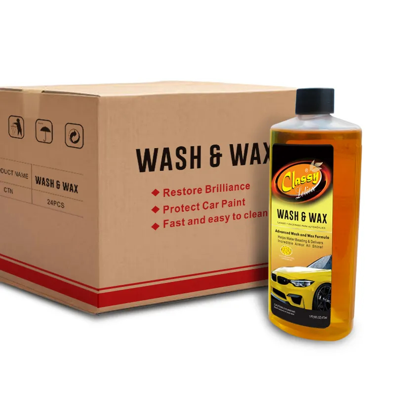 Groothandel Hoge Kwaliteit Milieuvriendelijke Natuurlijke Auto Shampoo Concentraat Sneeuwschuim Carwash Shampoo Carwax
