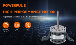 1/3 HP 115 Volt thay thế 3m979 03143 b1340021 b1340003 b1340002 lò Blower động cơ HVAC ngưng động cơ - Product Image 5