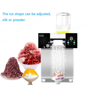 全自動スノーコーンメーカーマシンスノーフレーク製氷シェービングスノーフレーク - Product Image 3
