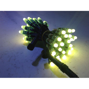 防水IP68 5V1RGBカラーピクセルストリングライトクリスマスDmxフルアドレス可能照明LEDピクセルWs281112mm - Product Image 2