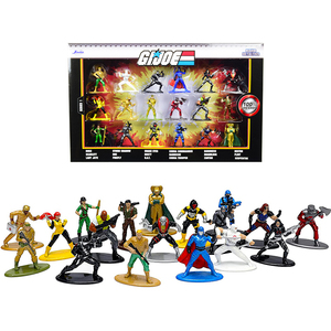 DCD G.I. Joe 18-Piece Diecast heykelcik Set ABS malzeme Nano Metalfigs serisi Jada Anime accessomodel modeli oyuncak koleksiyonu için - Product Image 1