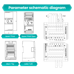 Siemens S7 1200 Thương hiệu Mới SM 1234 4 ai/2 Ao PLC Analog I/O mô-đun SIMATIC S7-1200 6es7234-4he32-0xb0 cho PLC lập trình - Product Image 6