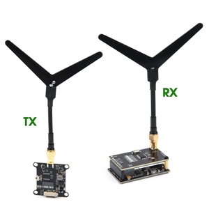 FPV 1.2G 0.1mW/25mW/200mW/800mW 9CH verici TX ve alıcı RX FPV Combo RC modelleri için Drone Quad geliştirme güçlendirici - Product Image 1