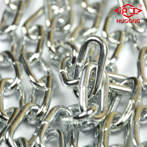 เหล็กชุบสังกะสีห่วงโซ่ตะขอสังกะสีสั้น Link Chain - Product Image 5