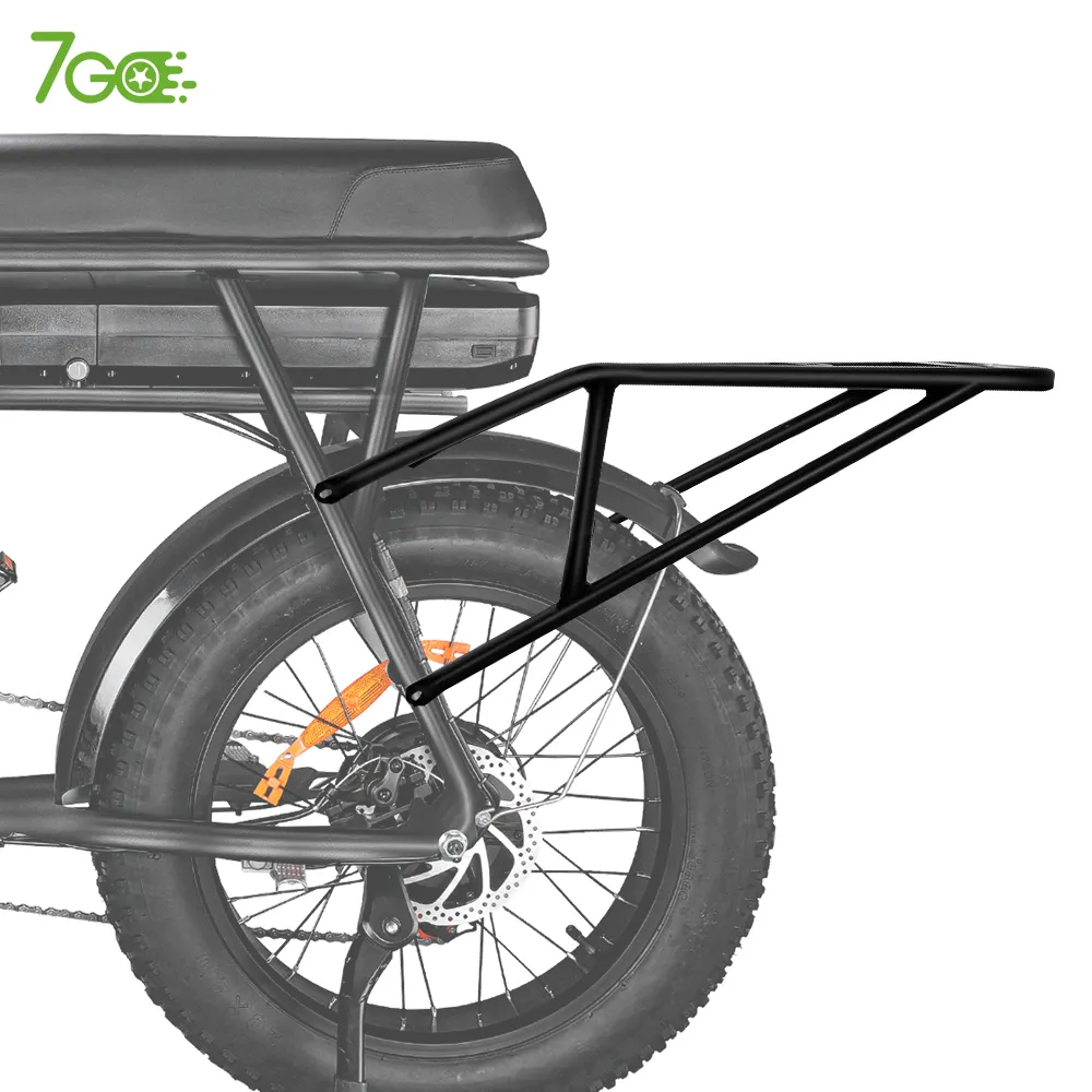 US EU magazzino 34*20*20cm Mountain Bike elettrica portabagagli posteriore portabagagli in lega di alluminio bicicletta portabiciclette portabiciclette