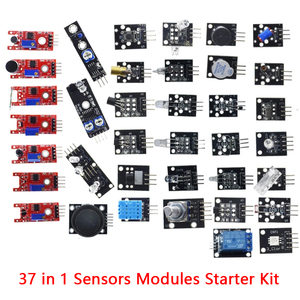 AEAK-Módulos de sensores para arduino 45 en 1, Kit de iniciación mejor que el kit de sensor 37 en 1, UNO R3 MEGA2560