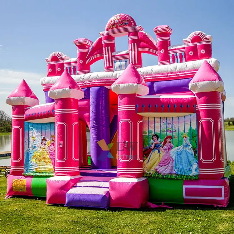 Оптовая продажа товарного сорта juguetes inflables батут замок надувной воздушный замок комбинированный гигантский надувной дом