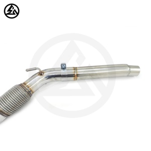 ODM CSZ ไอเสียสําหรับ VW GOLF 7 GTI 7.5 GTI MK7 MK7.5 2.0T กีฬาแมว Downpipe ตัวแปลงสารเร่งปฏิกิริยา SS304 ท่อไอเสีย - Product Image 5
