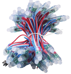 DC12V Full color extension RGB pixel waterproof IP68 12mm WS2811 moduli pixel lamp LED String - Product Image 1