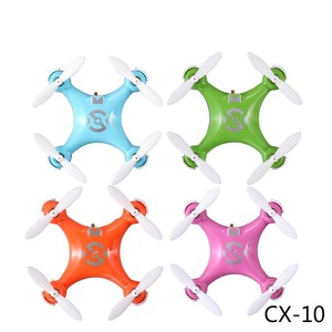 啦啦队Cx-10 Cx10迷你最小无人机2.4g遥控玩具4ch 6轴遥控四轴飞行器无线电控制飞机Rtf直升机 - Product Image 2