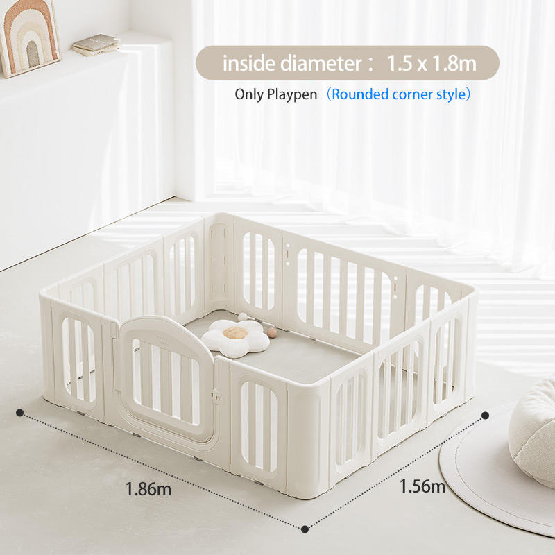 1.5x1.8m-Style de coin arrondi