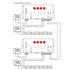 K1000C SD карта для WS2801 WS2811 WS2812B пиксельный светодиодный контроллер K-1000C RGBIC Светодиодная лента контроллер - Product Image 6