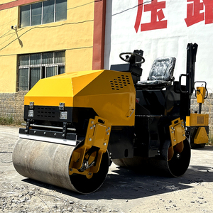 Строительная техника, 3 тонны, 4 тонны, 5 тонн, 6 тонн, 8 тонн, дизельный мини-уплотнитель, дорожный каток, каток на асфальте с резиновой шиной - Product Image 3