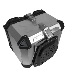 100Lマルチアルミニウム合金トップボックストランクオフロードモーターサイクルテールボックスフードデリバリーサイドボックスセットモーターサイクル - Product Image 5