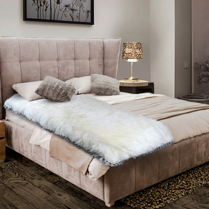 100 koyun yün battaniye koyun yatak avustralya merinos yünü yatak koyun derisi anti-bedsore pedleri - Product Image 1