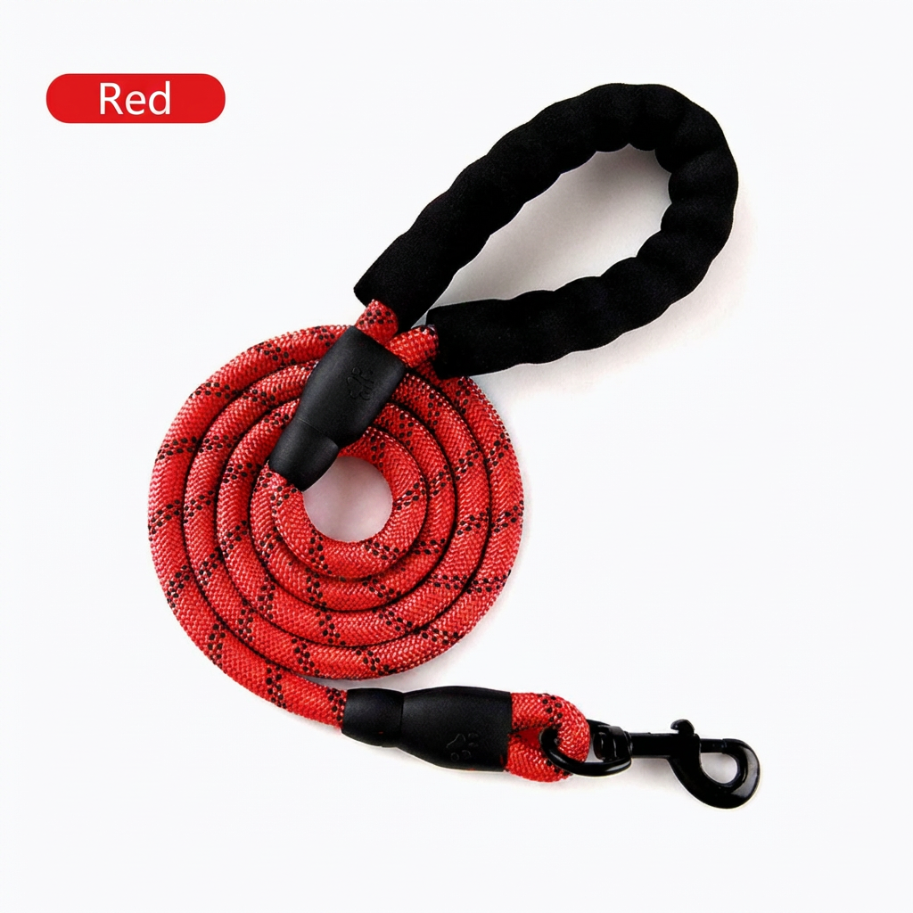 เชือกสะท้อนแสงสีแดง ยาว 1.5 เมตร (หนา 1.2 มม.)