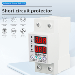 เบรกเกอร์ป้องกันไฟฟ้าลัดวงจร, เบรกเกอร์ป้องกันไฟแฟลชคู่ปรับได้220V - Product Image 5