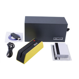 Mini taşınabilir MSRX6 küçük USB 3 parça HiCo manyetik VIP kart kodlayıcı okuyucu yazar PC Windows Android IOS telefon için - Product Image 4