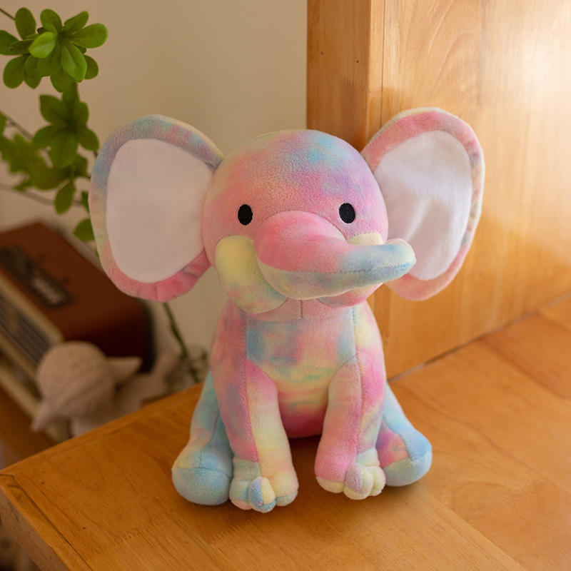 colorful with white ear