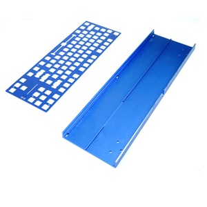 Herstellung Tastatur Prototyp Teil Benutzer definierte CNC Aluminium 60% Tastatur gehäuse OEM CNC-Bearbeitung Edelstahl Gaming Tastatur