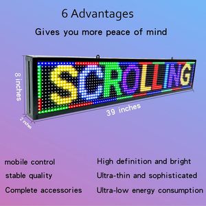 Schermo pubblicitario per esterni P10 a colori per affari con controllo Wifi a scorrimento programmabile LED cartelli con Display digitale - Product Image 4