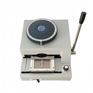 Macchina per goffratura con codice manuale a 72 caratteri in Pvc
