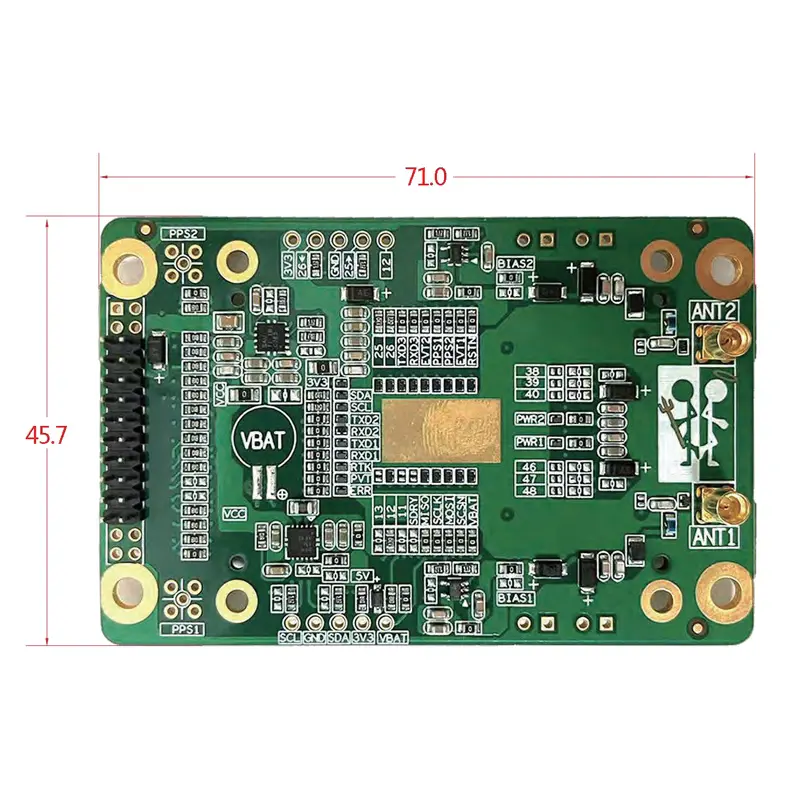 高精度位置決め指向性GNSSボードRTKGPS BDガリレオグロナスアンテナレシーバーボード