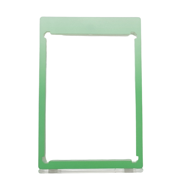 Verde sfumato, con pellicola