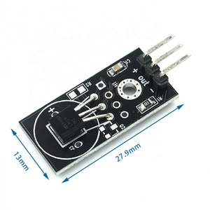 <strong>DS18B20</strong> Temperature Detection <strong>Sensor</strong> Module Board for Arduinoss DC 5V <strong>Digital</strong> Signal <strong>Output</strong> - Product Image 2
