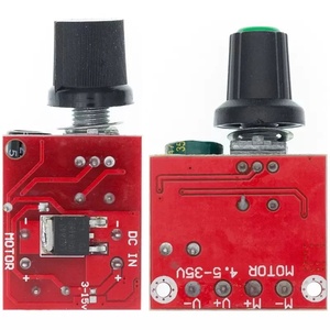 Mini 5A 90W <strong>PWM</strong> 12V <strong>DC</strong> <strong>Motor</strong> <strong>Speed</strong> <strong>Controller</strong> Module <strong>DC</strong>-<strong>DC</strong> 4.5V-35V Adjustable <strong>Speed</strong> Regulator Control Governor Switch 24V - Product Image 4