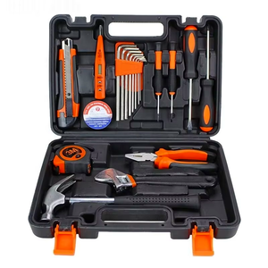 <strong>20</strong> PCS Practical Home Repair Hardware Toolbox <strong>Set</strong> Combination Suit Maintenance Tools Customizable OEM Carbon Steel Hard Case - Product Image 2