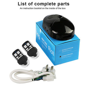 带无线遥控接收器开关固定代码的自动交流220伏卷帘电机 - Product Image 3