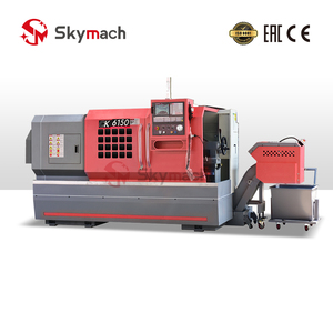 CK6150 Heavy Duty automatico CNC orizzontale tornio personalizzazione Fanuc sistema di controllo letto piatto struttura - Product Image 2