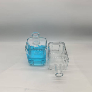 定制方形玻璃瓶700毫升威士忌酒瓶龙舌兰酒空瓶拉丝和模具制作来样 - Product Image 5