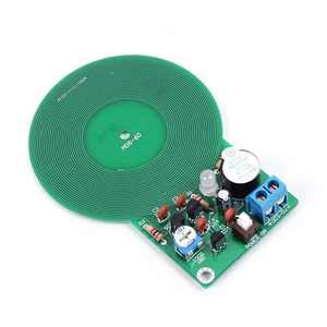 Icstation-Detector de Metales Simple, para Kit de montaje, práctica de soldadura electrónica, Sensor de Metal, zumbador Arduino DC, menos de 60mm