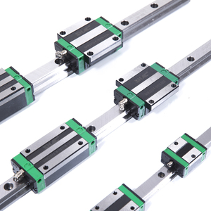 2PCS HGR20 <strong>Linear</strong> <strong>Guide</strong> <strong>Rail</strong>+4PCS HGH20CA <strong>Slide</strong> <strong>Blocks</strong> for CNC Router CNC DIY - Product Image 1