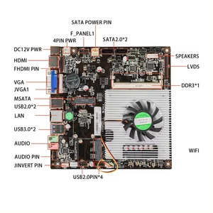 TOP Quality A4/A6/A8 FT3 LGA <strong>DDR4</strong> Desktop Computer PC Motherboard for <strong>AMD</strong> Series <strong>Processor</strong> - Product Image 1