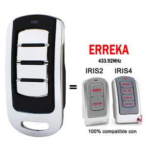 Comando Garage telecomando ERREKA IRIS2 IRIS4 Gate di controllo porta 433.92MHz codice rotolamento sostituzione - Product Image 5