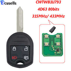 Uzaktan kumanda araba anahtarı için Ford Expedition Explorer toros Flex fcc id: CWTWB1U793 315/433MHz ile 4D63 çip - Product Image 4