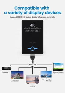 2025 lettore di dischi rigidi di ultima generazione con risoluzione 4K processore Quad-Core supporta i lettori HDD di alta gamma di conversione SDR HDR - Product Image 4