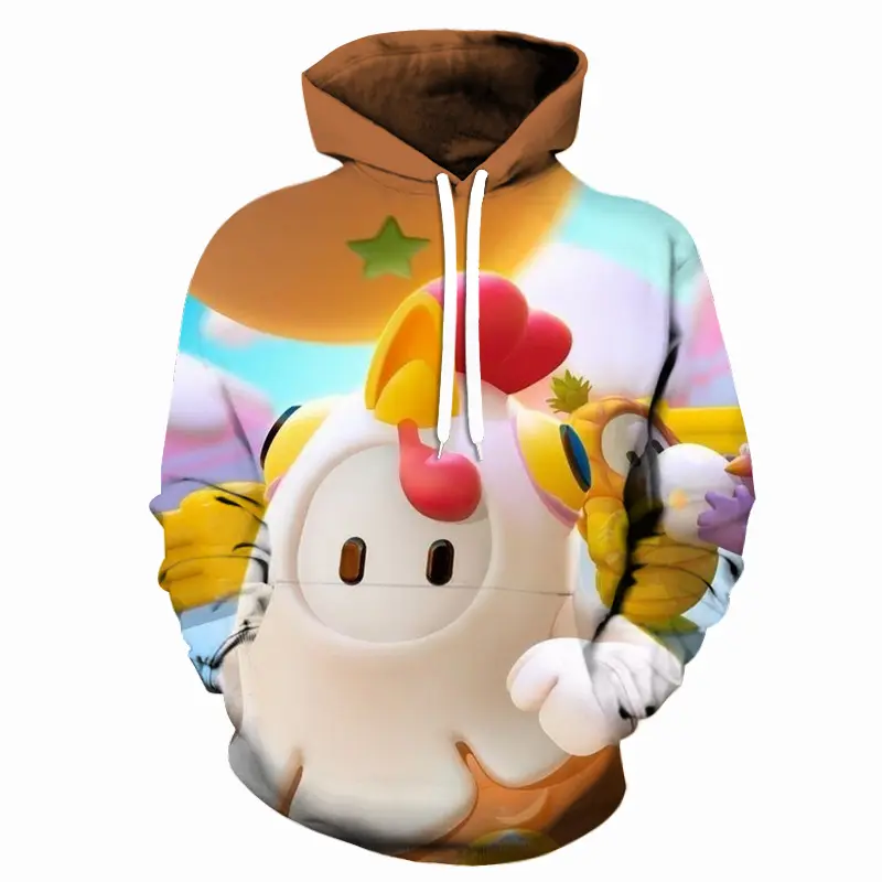 Bonito personalizado 3D impresso Hoodies para homens jogos japoneses impressão 3D outono meninos jogo Hoodie Homens anime desenhos animados pulôver tamanho grande