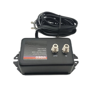 120V AC 60Hz 2W 1 in 1 Out 50-900MHz Video Single <strong>Output</strong> VHF/FM/UHF TV VCR FM 12dB Single Amplifier - Product Image 2