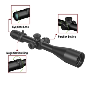 Optik 6-24X50 FFP taktik av lekelenme kapsamları teleskopik kolimatör silah nişan dürbünü avcılık için - Product Image 6
