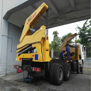 20ft Container Lift Truck Self-Loading Side Loader Semi-reboque feito de aço